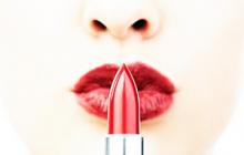 The character of a woman is determined by the shape of the tip of her lipstick!